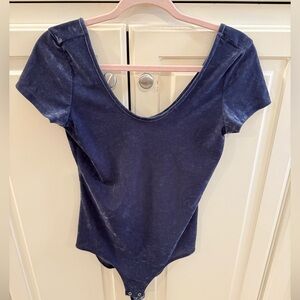 American Eagle Outfitters Deep Blue Bodysuit